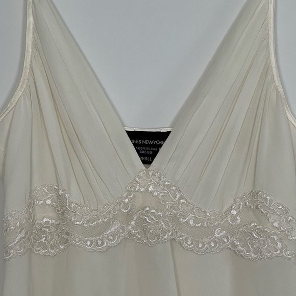 Jones New York Off-white Slip Dress Sz Small - Picture 3 of 5